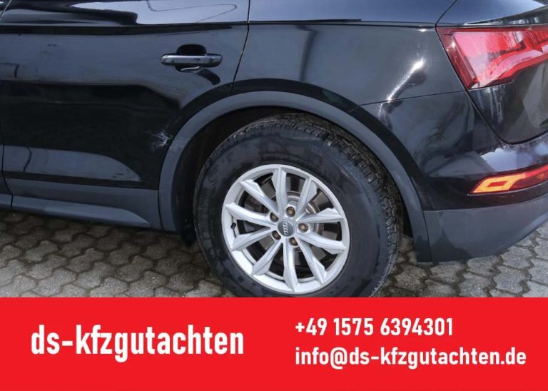 Kfz-Schadengutachten München – Blechschaden Kotflügel
